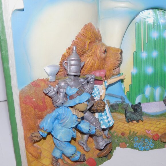 Vintage The Wizard of Oz 3D Storybook Picture Frame 9" x 6.25" Dorthy Lion - Picture 2 of 9